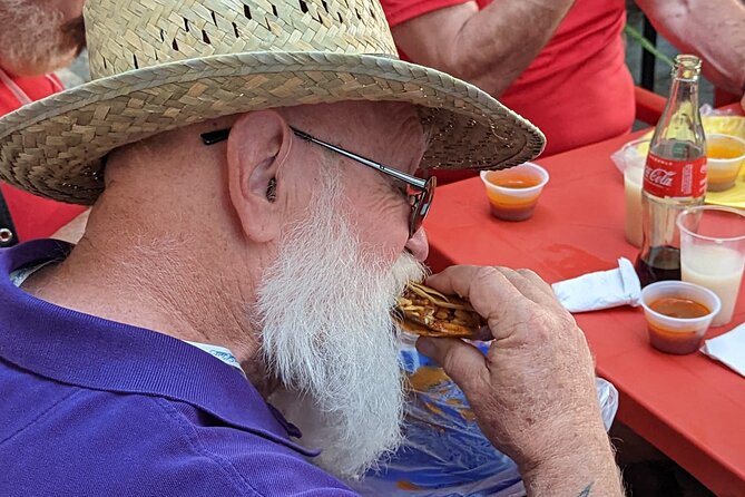 Beat the Heat Express Taco Tour with Vallarta Eats - Crossing the Cuale River market