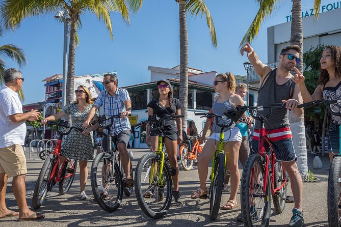 Bikes and Bites: Taco Bicycle Tour in Puerto Vallarta - The Malecón: Puerto Vallarta at street level