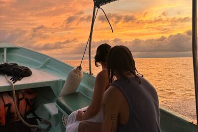 Bioluminescence & sunset local boat tour to Los Arcos Sanctuary