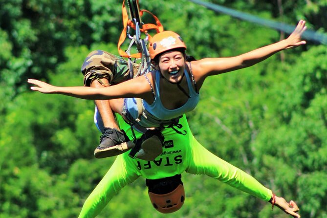Canopy EcoPark Adventure with transportation from Puerto Vallarta - Flying Above the Jungle Near Puerto Vallarta