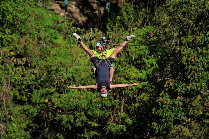Canopy Zipline Tour in Puerto Vallarta. Best Price, Best Activity - Getting ready at the ecopark