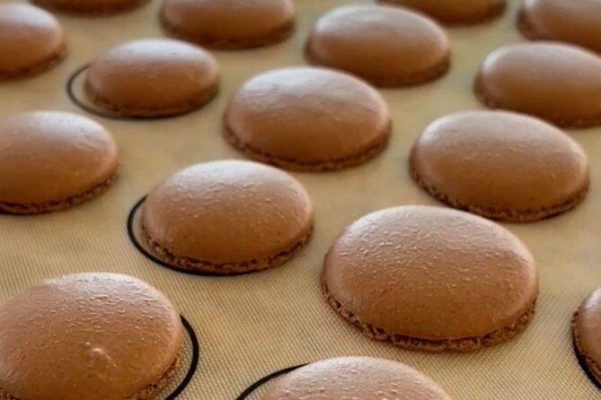 Chocolate Macarons Workshop in Puerto Vallarta - Making macarons at ChocoMuseo Puerto Vallarta
