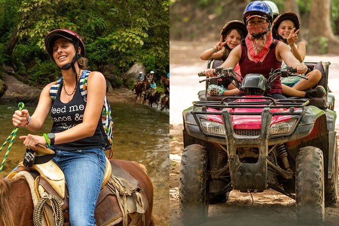 Combo Horseback Riding in Vallarta with ATV and Ziplines. - Key points at a glance
