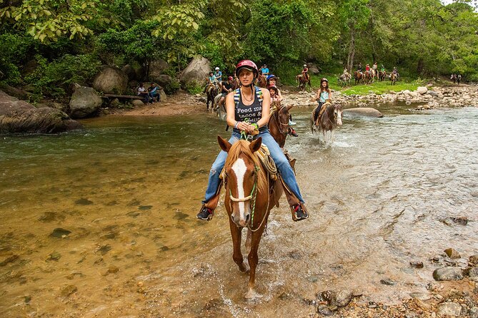Combo Horseback Riding in Vallarta with ATV and Ziplines. - From Puerto Vallarta to Rancho Capomo