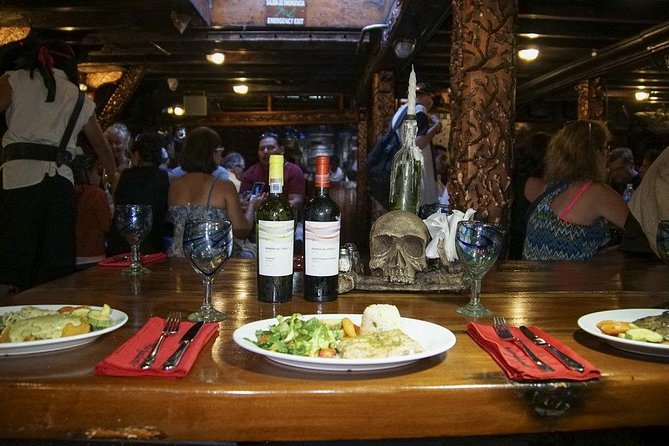 Dinner Under the Sea + Pirate Show in Puerto Vallarta Bay - Boarding the galleon at 4:30 pm