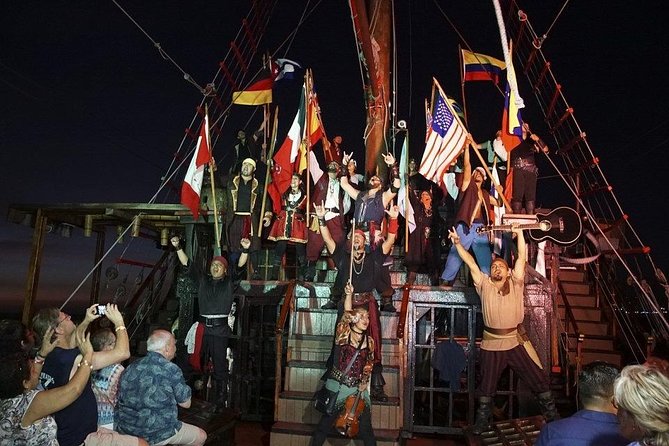 Dinner Under the Sea + Pirate Show in Puerto Vallarta Bay - Music, drinks, and the first part of the show