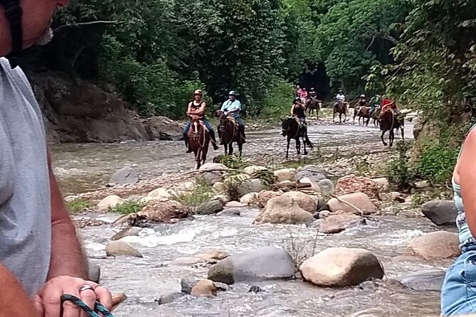 Experience Horse Riding, ATV & Zipline from Puerto Vallarta - Horseback riding through rivers and mountain trails