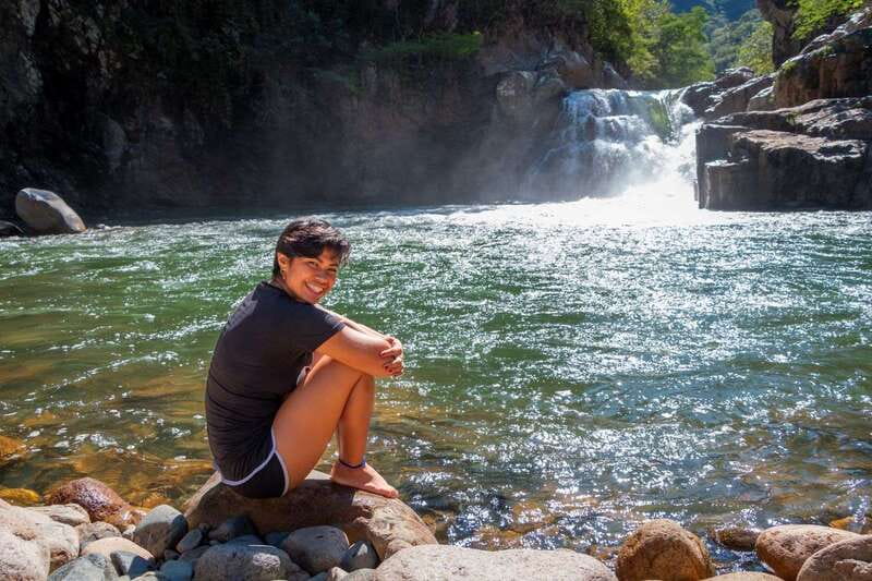 From Puerto & Nuevo Vallarta: ATV Tour with Tequila Tasting - A wet stop at El Salto waterfall