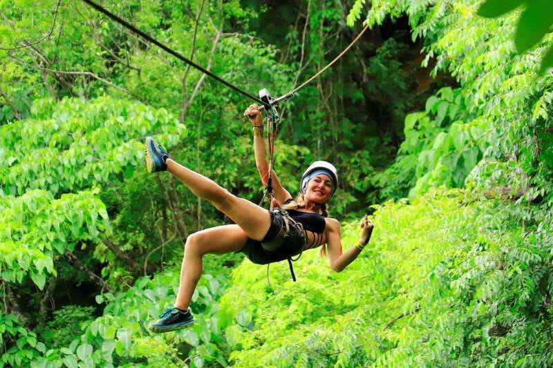 From Puerto Vallarta & Nuevo Vallarta: Canopy Zipline Tour - An infinity pool facing the mountains