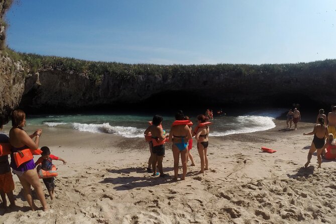 Full Day Tour Isla Marietas with Meals and Open Bar - Hidden Beach and the difficult swim ashore