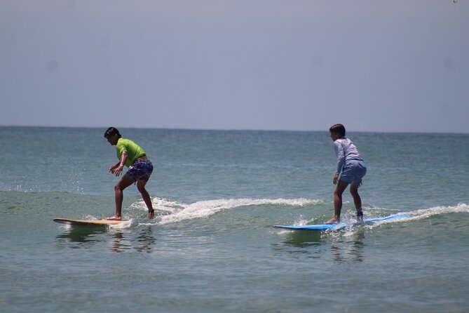 Fun 2 hr Surf Lessons in Punta de Mita - Working with Alejandro, Alex Jr., or Diego