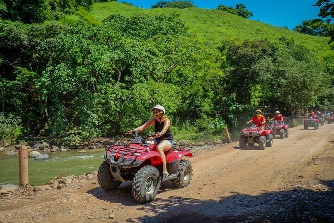 Half-Day Vallarta ATV Single Experience with Tequila Tasting - Leaving Puerto Vallarta for the jungle