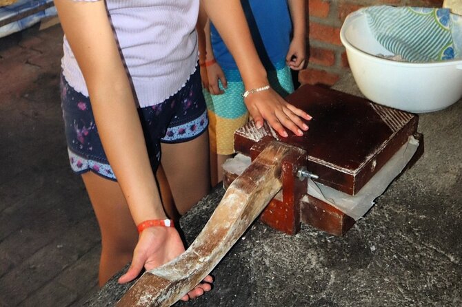 Hands-on Mexican Farm Experience: from Cow to Cheese - Making tortillas by hand