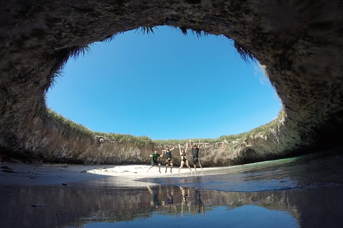 hidden beach tour guaranteed! - The real prize is the swim into Playa del Amor