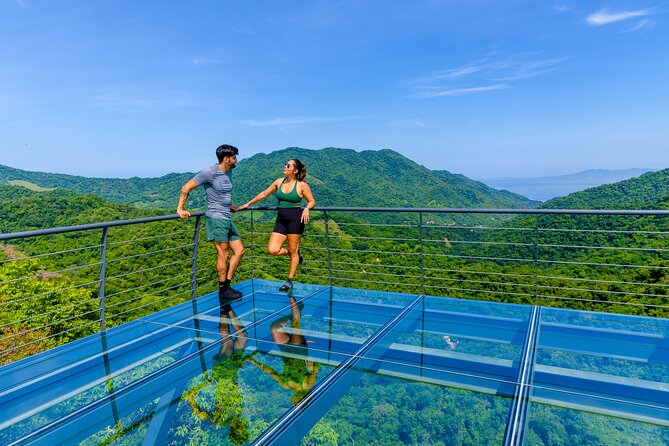 Hiking through the mountains of Puerto Vallarta and glass viewpoint - The waterfall may be seasonal