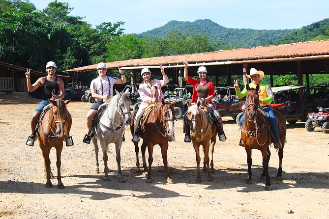 Horseback Riding Experience in Puerto Vallarta - Crossing the huge suspension bridge on foot