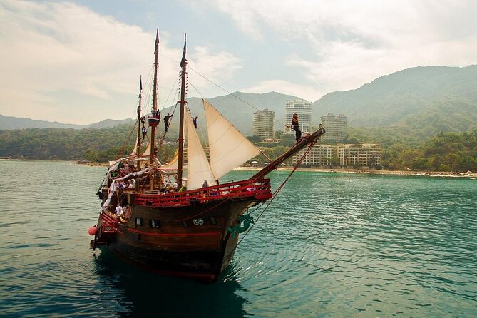 Incredible Nightly Pirate Show in the Bay of Puerto Vallarta - Dinner on the Bay: Lobster Tail and Filet Mignon