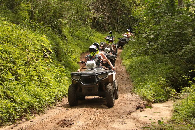 Jungle double ATV Tour "El Mirador" (ride tandem on ATV) - The pool and possible tequila tasting