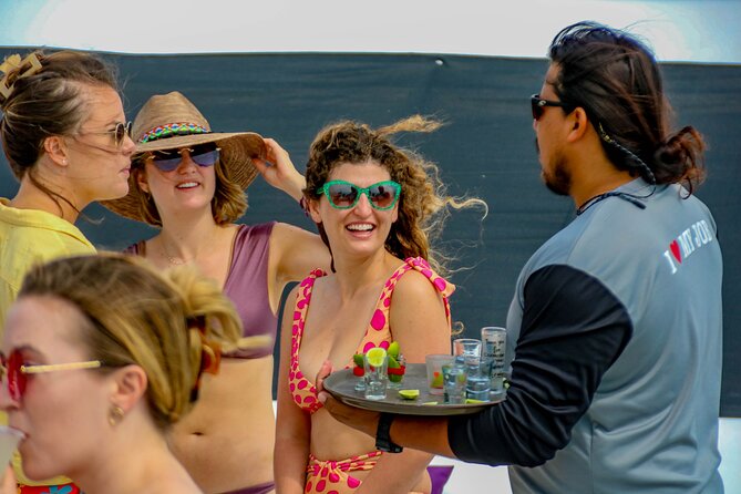 Mega Yacht ALL INCLUSIVE Yelapa Waterfall & Snorkeling Adventure - The boat atmosphere depends on your seating choice