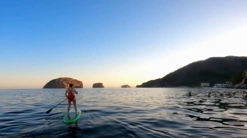 Mismaloya: Stand-Up Paddleboard & Snorkeling to Los Arcos - The 25-minute lesson keeps the start simple