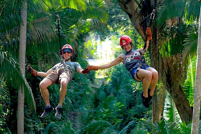 NEW!! Sayulita Jungle Thrills: Canopy Tour & Zip-line Adventure - Safety gear and guide support