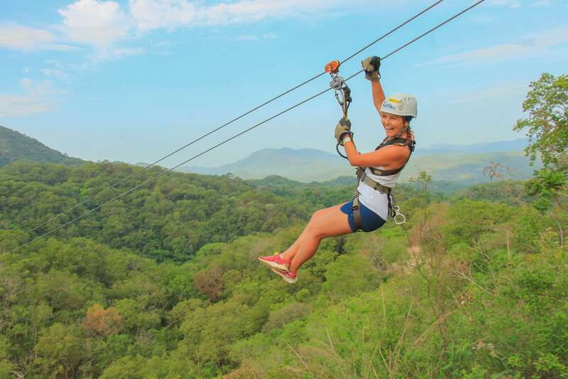 Outdoor Zipline Adventure - Waterslides and a Wet Finish