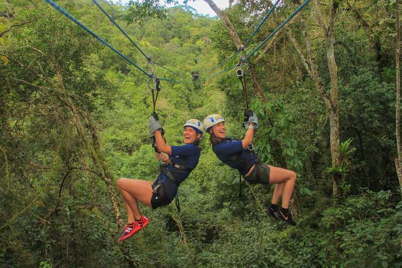 Outdoor Zipline Adventure - From 4x4 Roads to a Mountain Mule Ride