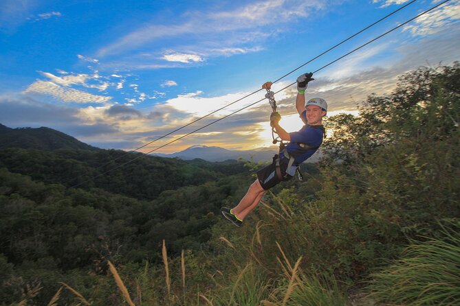 Outdoor Ziplining, Waterfalls & Speed boat in Puerto Vallarta - Ziplines that go beyond the usual straight run