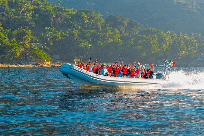 Outdoor Ziplining, Waterfalls & Speed boat in Puerto Vallarta - Waterfall rappels, bridges, pools, and slides