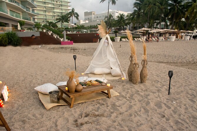 Picnic or Romantic Dinner on the Beach - A private setup with useful personal touches