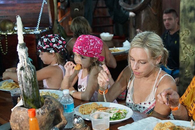 Pirate Ship Premium Dinner Cruise with Show - The pirate show: theatrical, comic, and not quiet