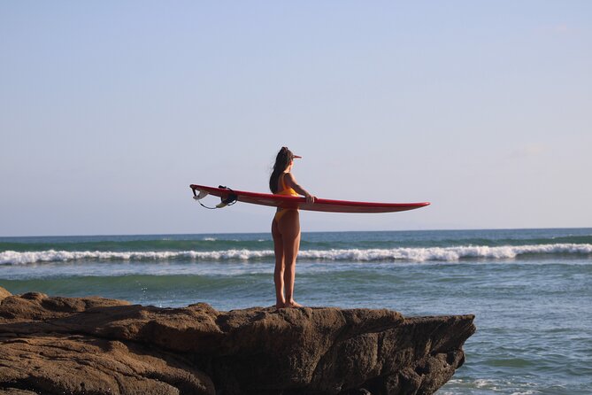 Private Surf Lesson in Punta Mita - The 10-minute walk to Playa La Lancha