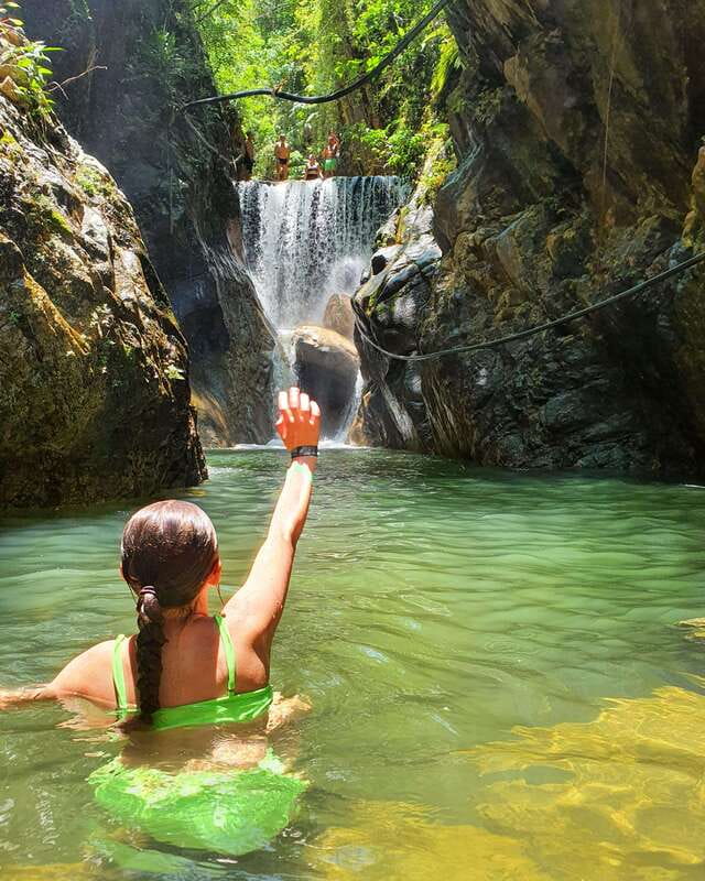 Puerto Vallarta: 4-Hour Jungle Hike and Waterfall Swim - Following the river through tropical forest