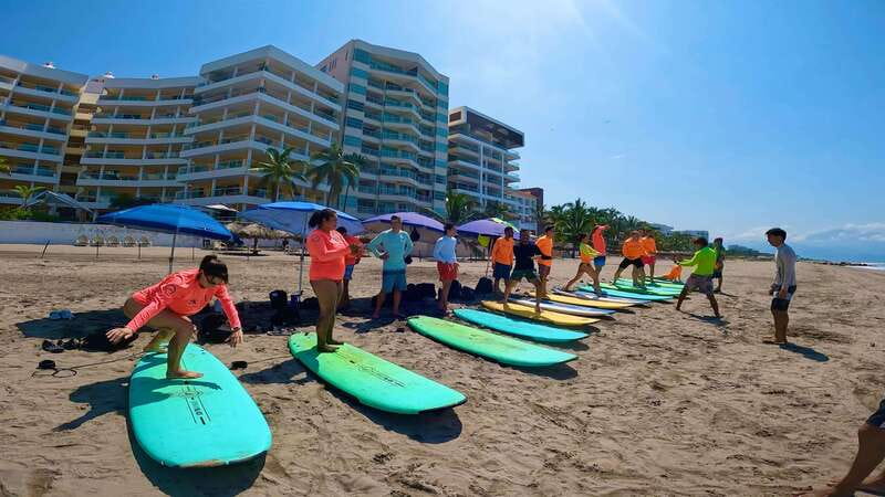 Puerto vallarta and Nayarit: surf lessons - Gear, Snacks, Shade, and GoPro Photos