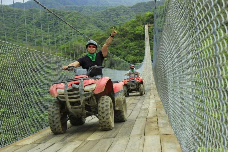 Puerto Vallarta: ATV Jorullo Bridge Adventure - El Salto waterfall gives the ride a useful pause