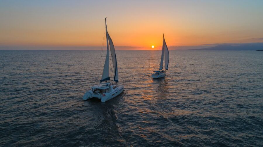 Puerto Vallarta: Bay of Banderas Luxury Sunset Sailing Tour - A calm alternative to a party boat