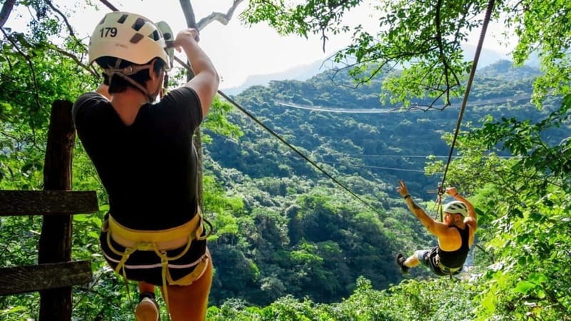 Puerto Vallarta: Canopy River + Jorullo Bridge Pass - Who will enjoy this most