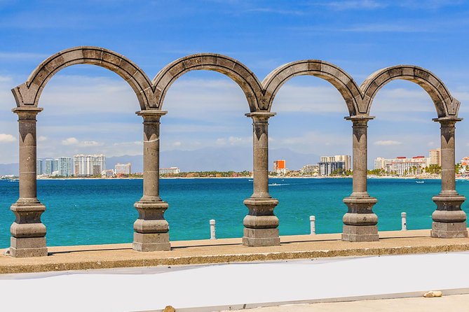Puerto Vallarta City Tour - Downtown streets, the church, and the Malecón
