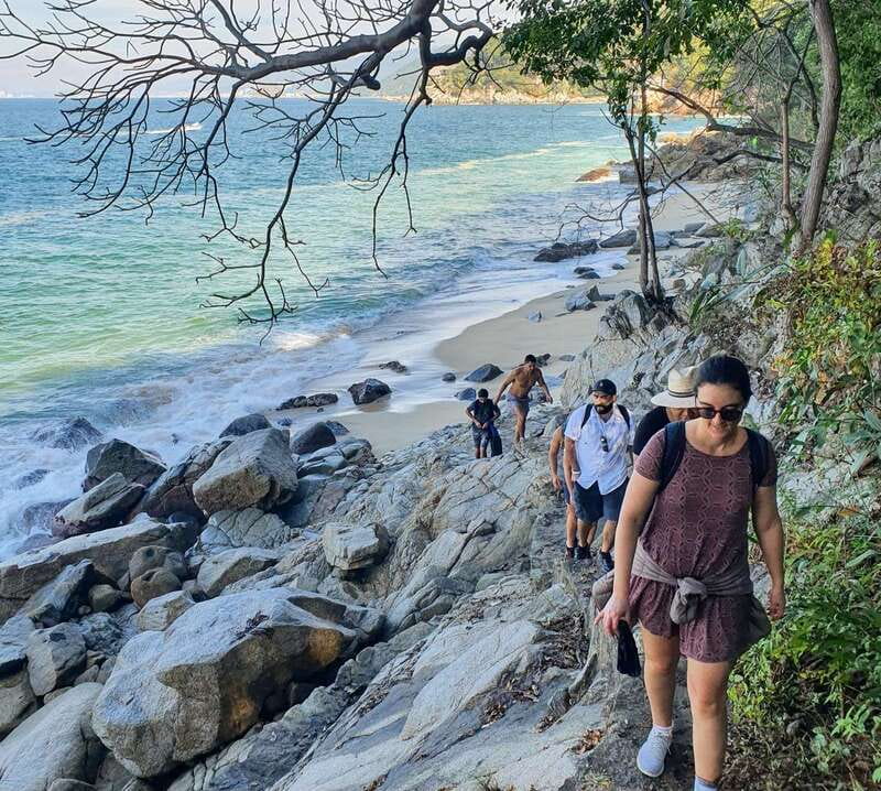 Puerto Vallarta: Full Day Hike to 6 Hidden Beaches & Snorkel - Colomitos Beach, the postcard stop