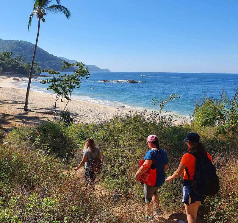 Puerto Vallarta: Full Day Hike to 6 Hidden Beaches & Snorkel - Playa Las Ánimas and lunch by the water
