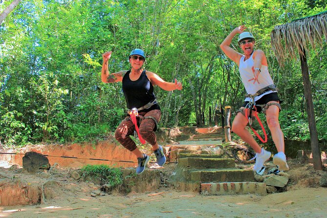 Puerto Vallarta Jungle Zip-Line Tour and Canopy Adventure - Tequila tasting, food, and the infinity pool