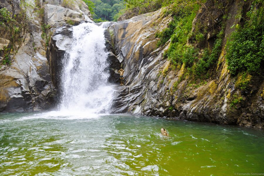 Puerto Vallarta: Los Arcos, Ánimas, and Quimixto Boat Tour - The walk to Quimixto waterfall