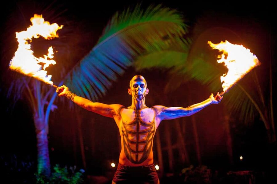 Puerto Vallarta Rhythms of the night, Show & Buffet dinner - The Five Suns story in the amphitheater