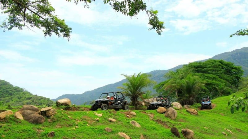 Puerto Vallarta: RZR Canopy River - A welcome drink and tequila tasting