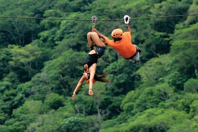Puerto Vallarta's Best Canopy Zipline + Jorullo Bridge walk! - Eight ziplines that grow more exciting as you go