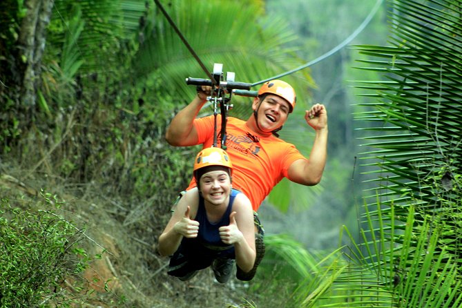 Puerto Vallarta's Best Canopy Zipline + Jorullo Bridge walk! - The hike between platforms is part of the tour