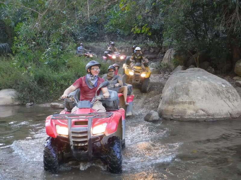 Puerto Vallarta: Sierra Madre ATV Mountain Adventure - Entering the Sierra Madre by river trail