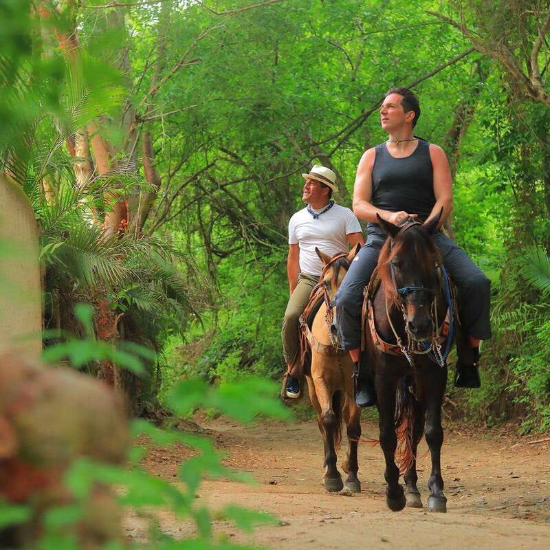 Sayulita: Horseback Riding Tour - From Rancho Mi Chaparrita to the jungle trail