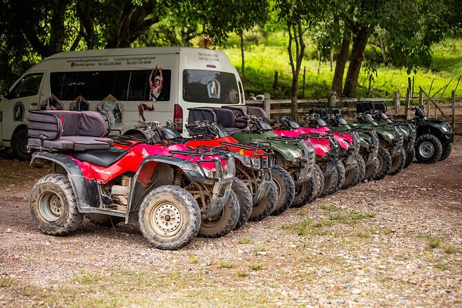 Sierra Madre ATV Tour and Zipline - Getting ready for the ATV ride
