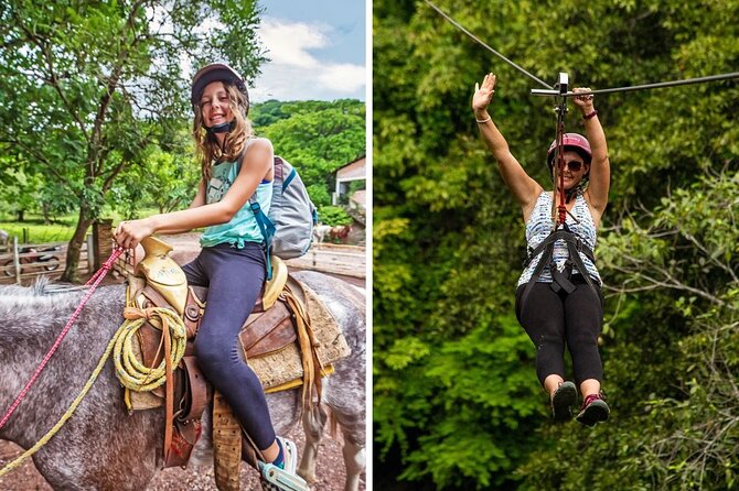 Sierra Madre Horseback Riding and Zipline with Lunch Included - Key points to know before booking